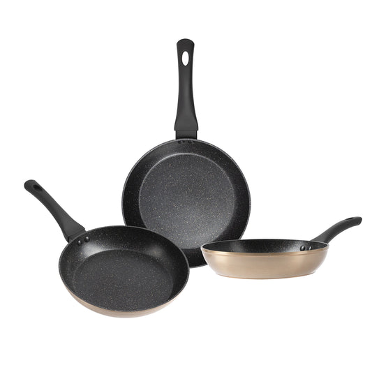 Juego de 3 Sartenes Aluminio Forjado Cherry - San Ignacio