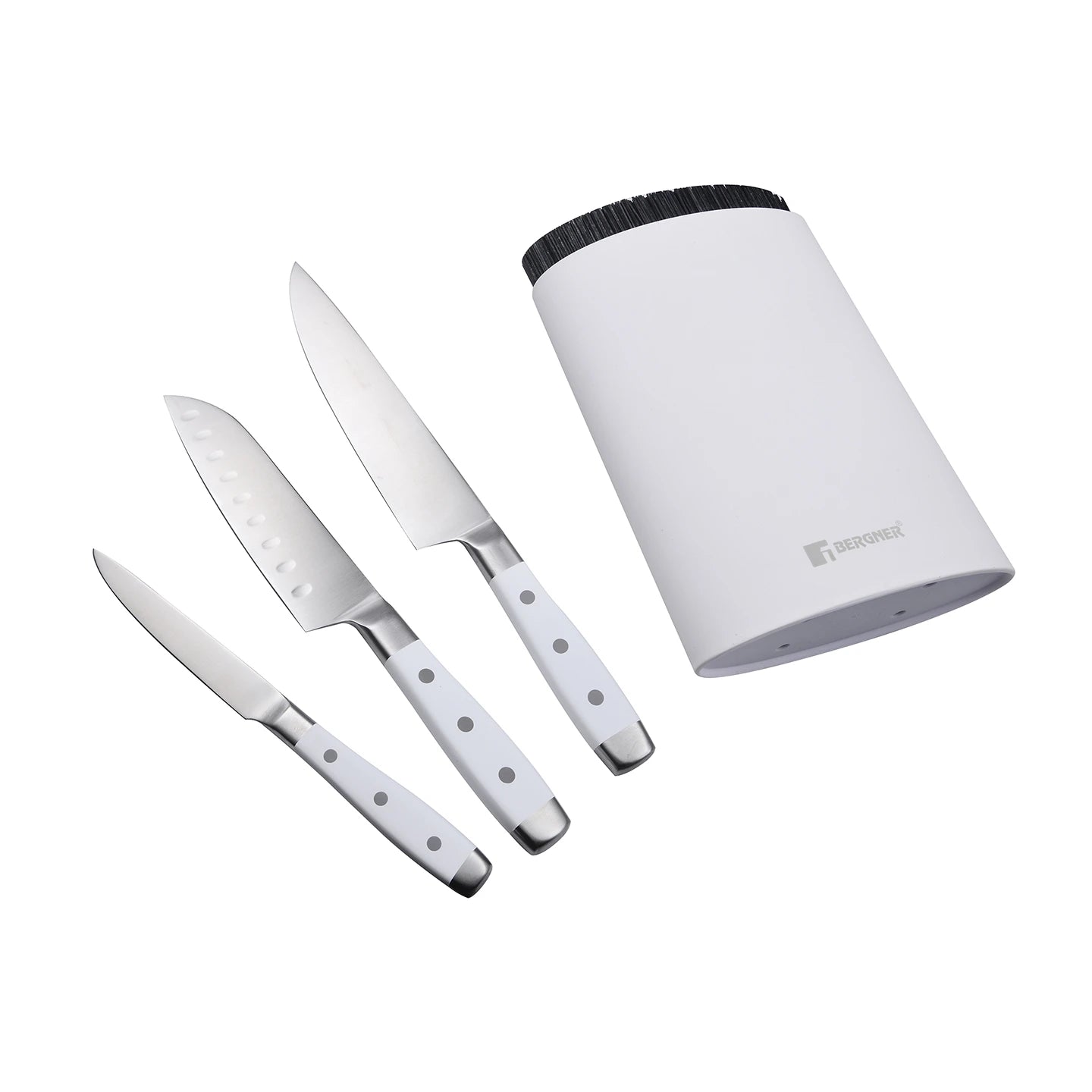 Juego de 3 cuchillos Acero Inox + Tacoma Naturally - Bergner