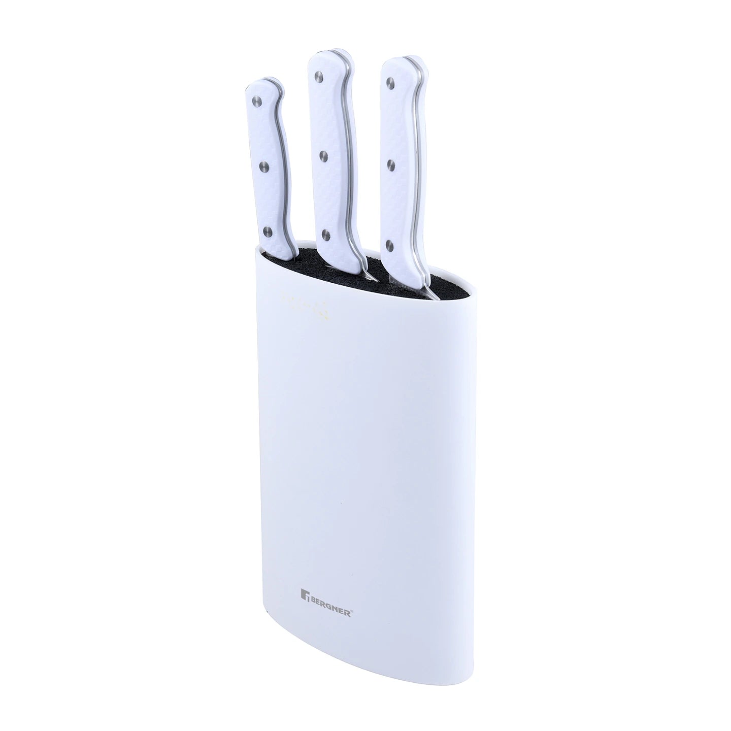 Juego de 3 cuchillos Acero Inox + Tacoma Naturally II - Bergner