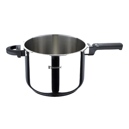 Olla a Presion de 6L Creta Acero Inox 22cm - Bergner