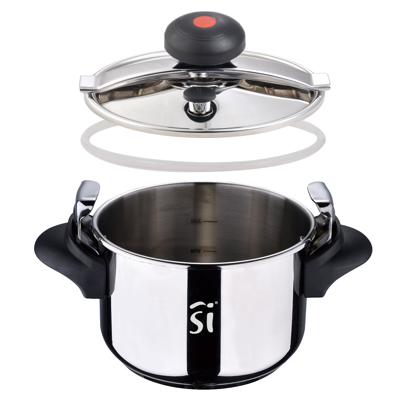 Olla a Presion Córdoba 8L Acero Inox 24cm. - San Ignacio