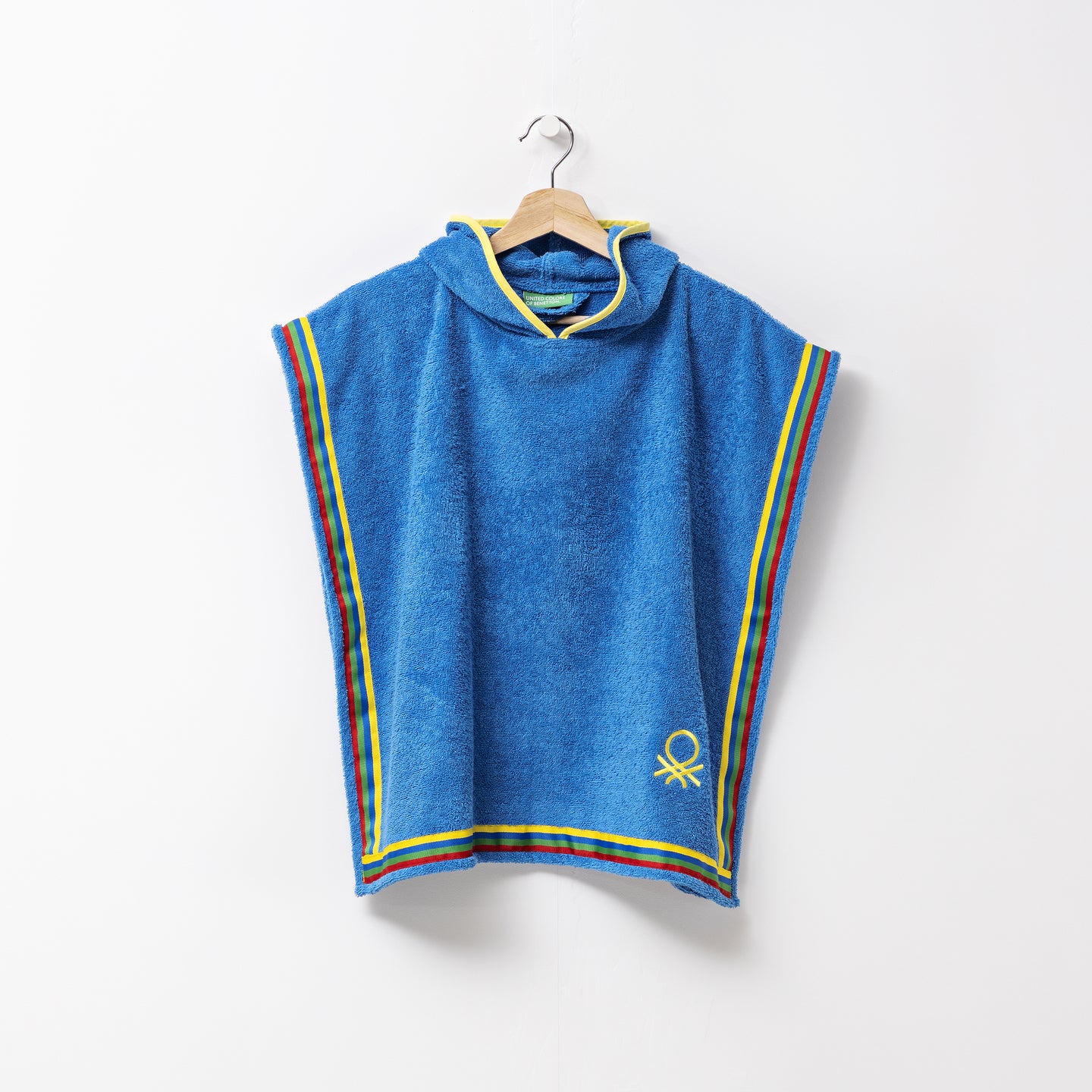 Albornoz poncho infantil Benetton 100% Algodón (7)