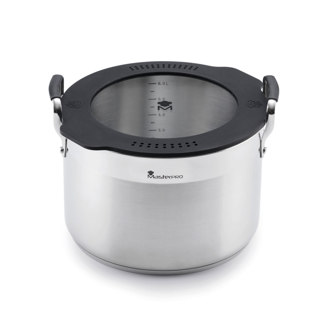 Cacerola apilable MasterPRO acero inoxidable - Smart