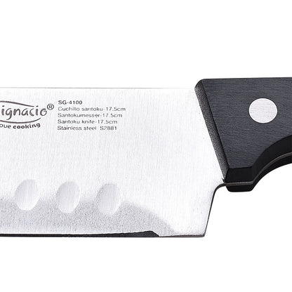 Cuchillo santoku San ignacio Expert 17.5 cm (2)