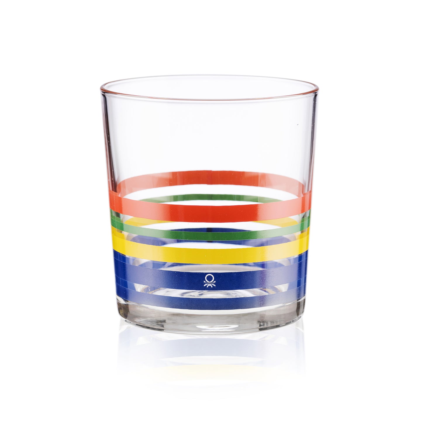 Set 4 Vasos de cristal Benetton 330 ml - Rainbow (1)