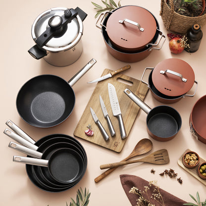 Set de 3 cuencos de porcelana con bandeja de madera San Ignacio (3)