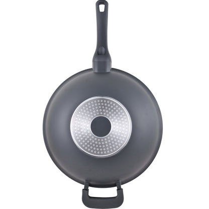 Wok San Ignacio de aluminio fundido 32 cm - Bronze (2)