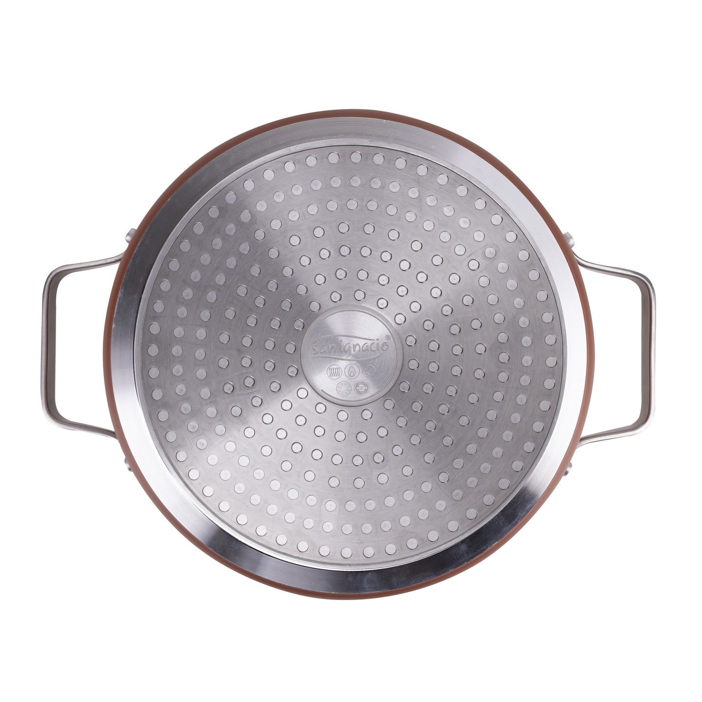 Cacerola con tapa San Ignacio de aluminio forjado reciclado - Agros Reeco (3)