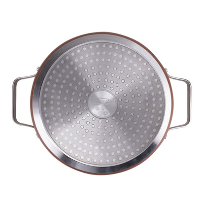 Cacerola con tapa San Ignacio de aluminio forjado reciclado - Agros Reeco (3)