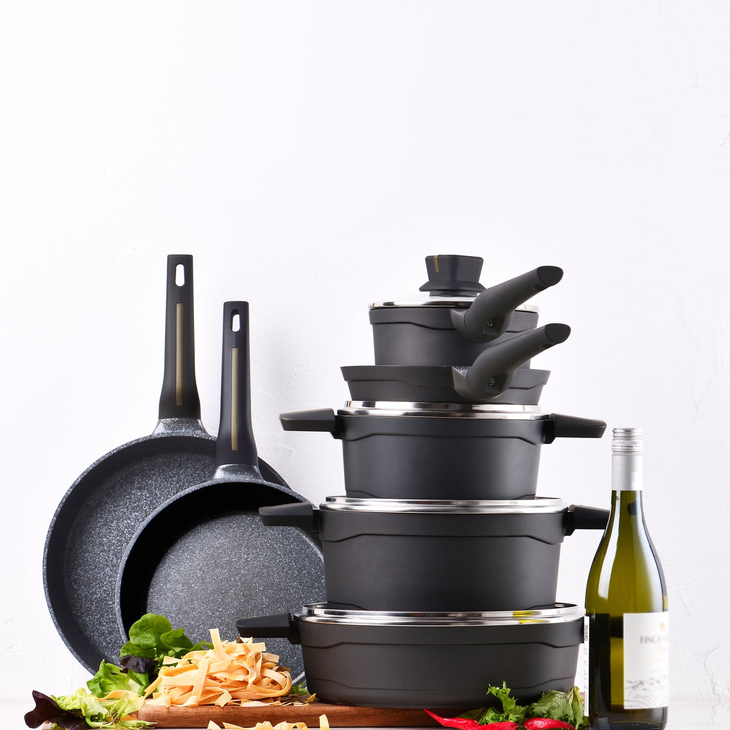 Batería de cocina San Ignacio de aluminio fundido 6 piezas - Bistro (1)
