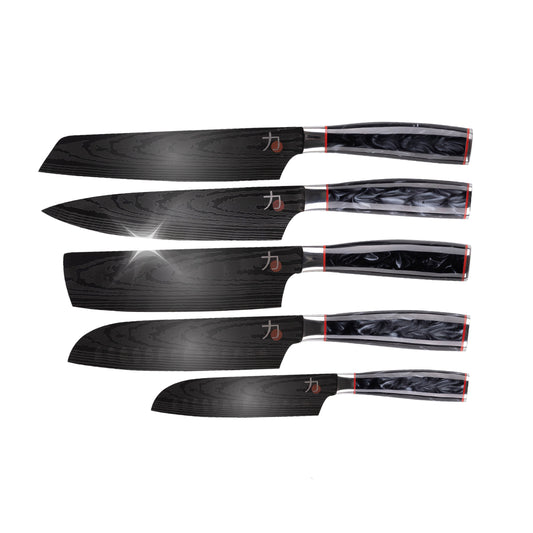 Set de 5 cuchillos MasterPRO - Tetsu & SET TETSU 5 PCS KNIVES