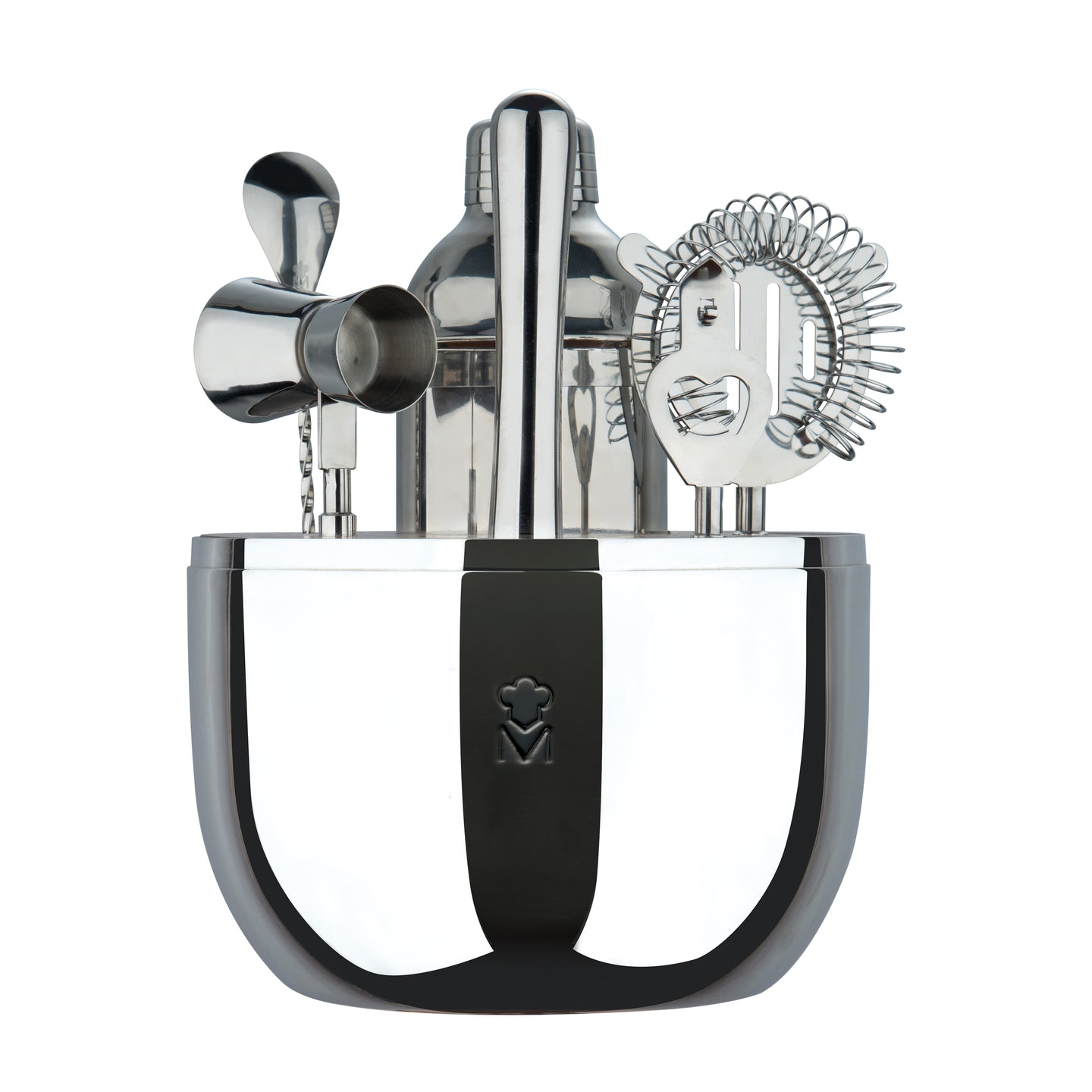 Juego de coctelería MasterPRO de acero inoxidable 6 piezas - The Drop