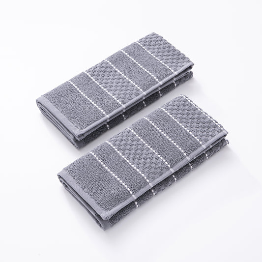 JUEGOS DE 2 PZS PAÑO DE COCINA 50X50CM 100% ALGODÓN POLO CLUB