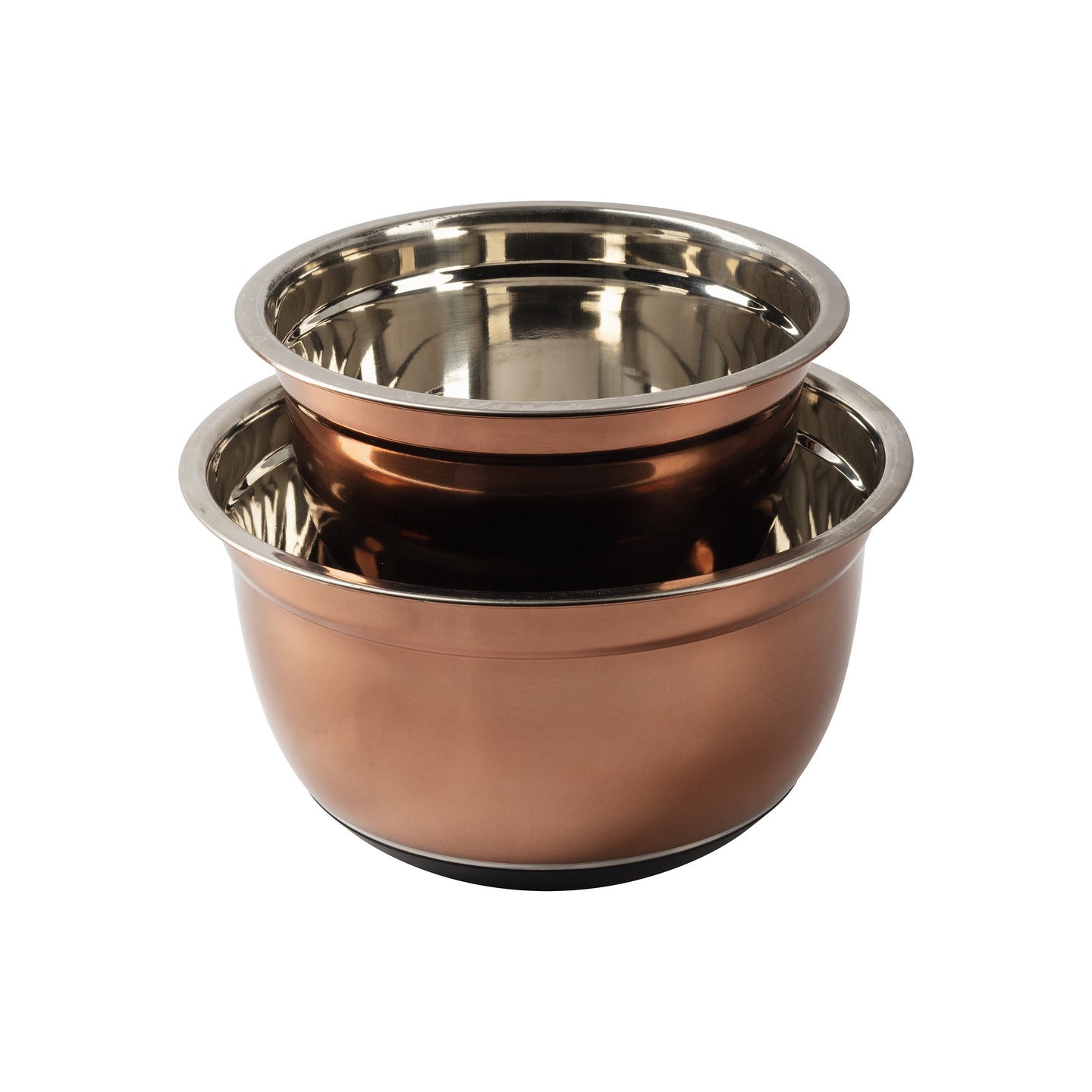 SET 2PZS BOL DE MEZCLAS: (20X11CM + 24X13CM) COPPER BG