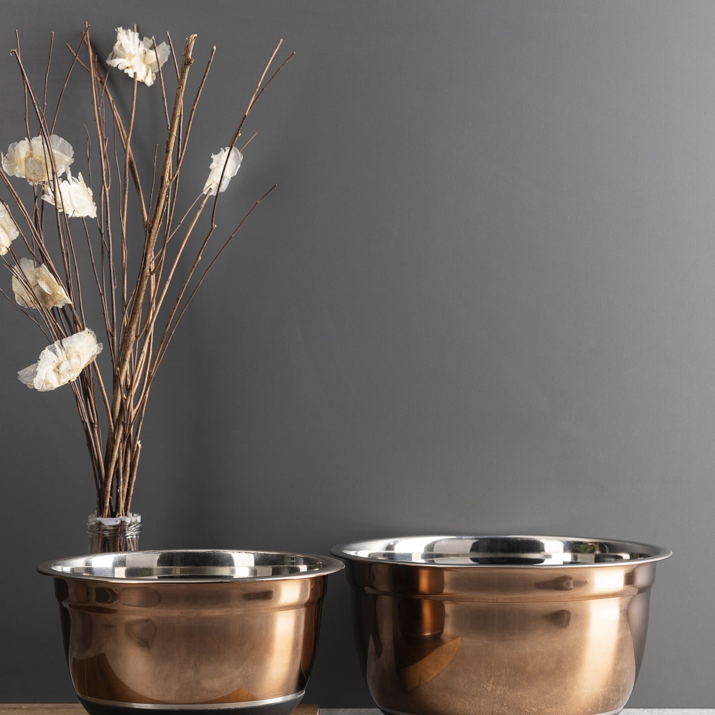 Set de 2 boles de mezclas Bergner - Copper (1)