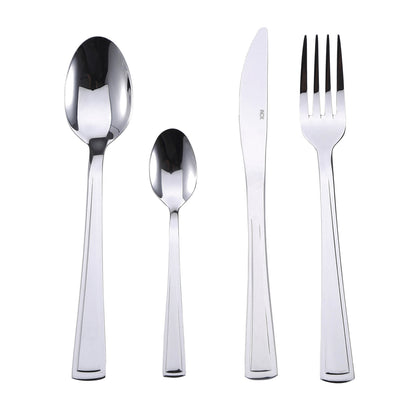Cubertería de 24 piezas Bergner de acero inoxidable - Torino