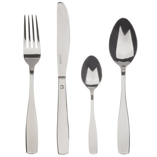 Cubertería de 24 piezas Bergner de acero inoxidable - Limoges