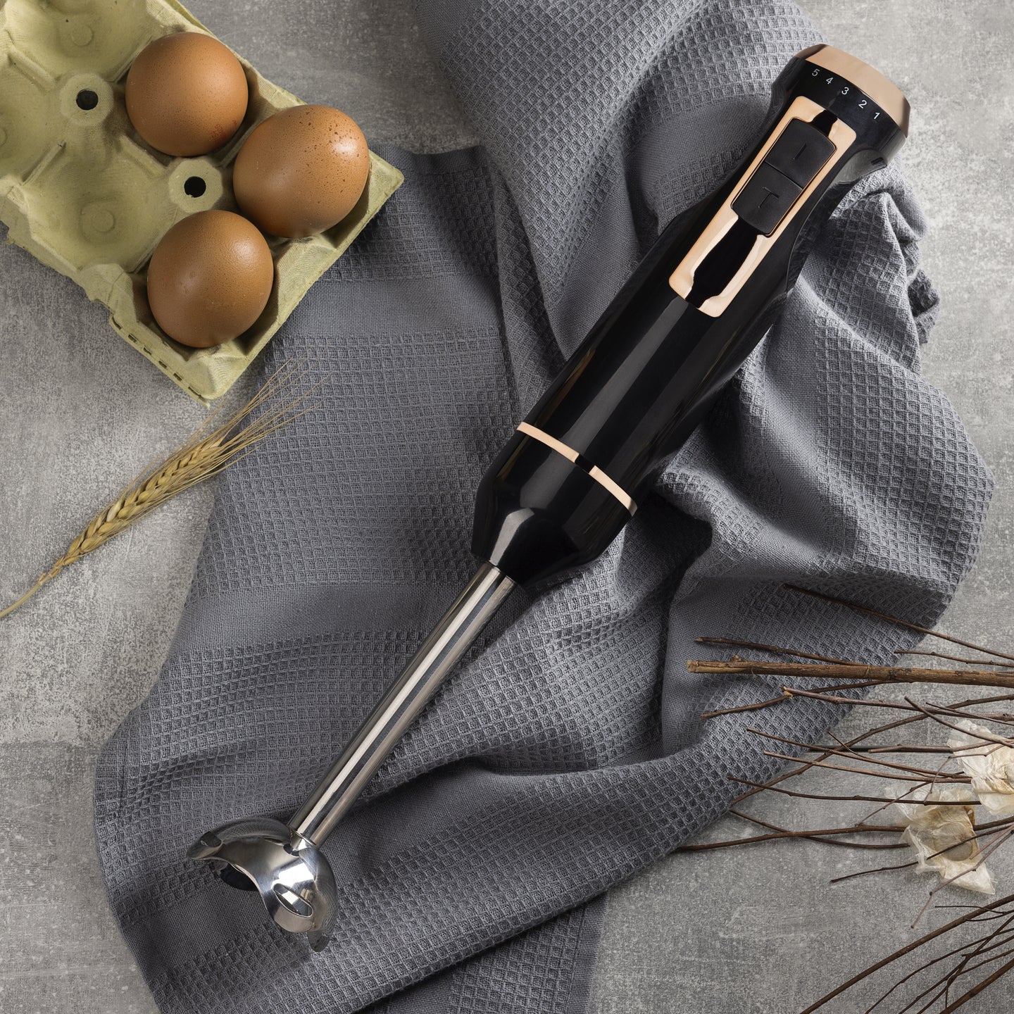 Batidora de mano 800W Bergner - Copper (2)