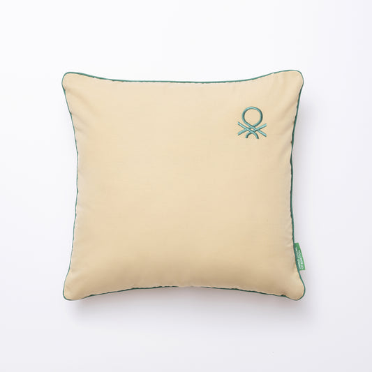 COJÍN 45X45CM 300GR 100% ALGODÓN BEIGE RAINBOW BE