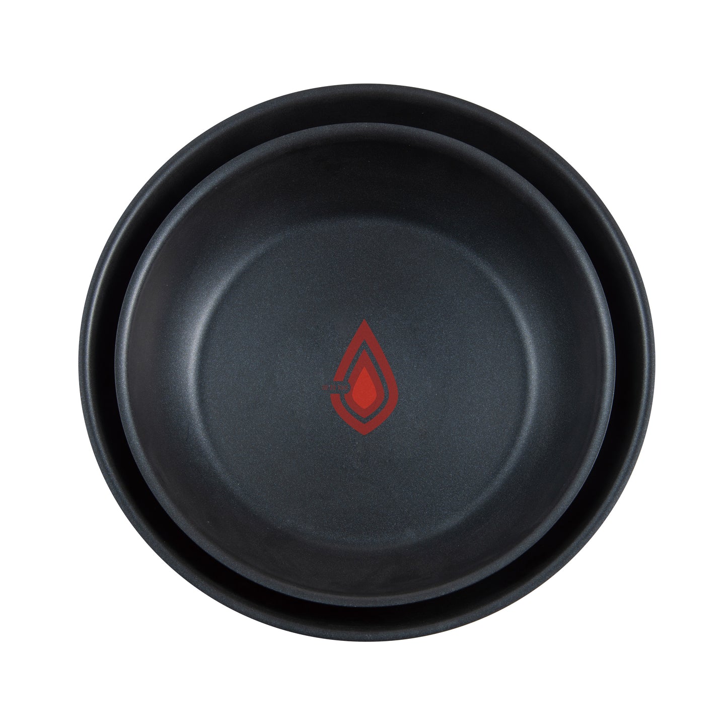 Juego de 2 sartenes con heatdot y 1 mango extraíble Bergner de acero inoxidable de 24 y 26 cm - Click & Cook (2)