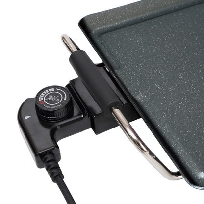 Plancha de asar 47 cm de aliminio Dark - Swiss Home