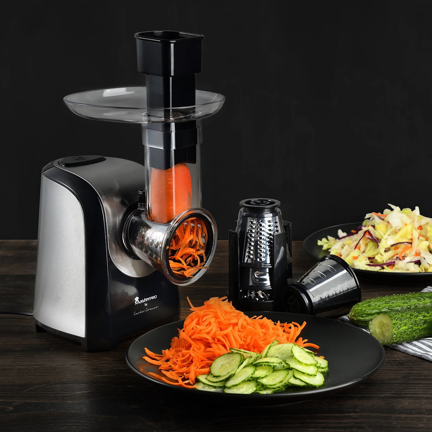 Rallador Electrico 150W 5 Funciones Foodies Collection - MasterPRO