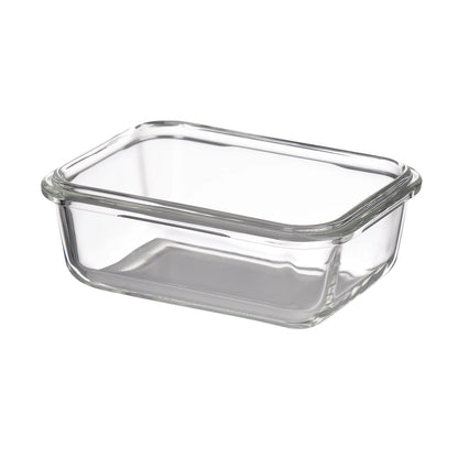 Táper rectangular de cristal Borosilicato 330ml Copper - Bergner