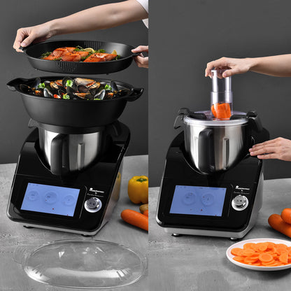 Robot de Cocina 1000W 4.5L (3L Útil) 12 Programas By Carlo Cracco - MasterPRO