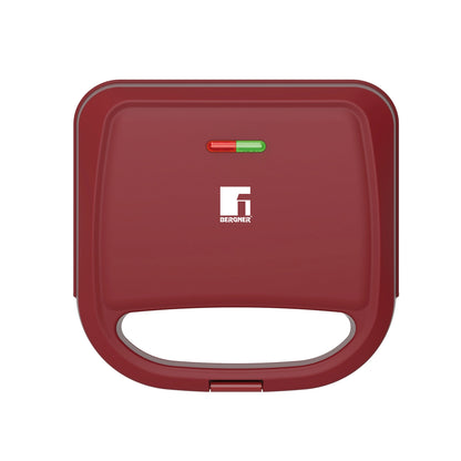 Sandwichera 750W Maroon - Bergner