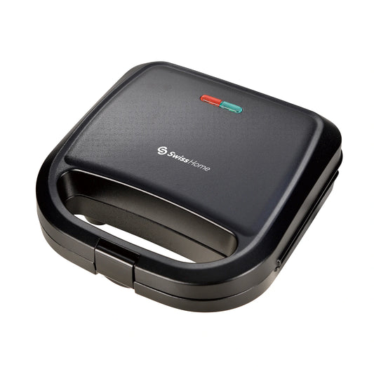 Sandwichera Negro Brillante 750W Petit - Swiss Home