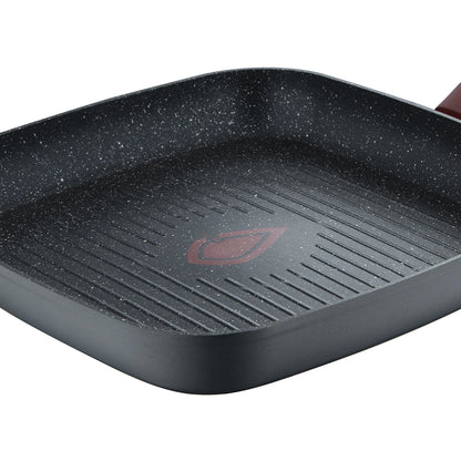 Sarten Grill 28Cm Aluminio Forjado Ind Malbec - San Ignacio