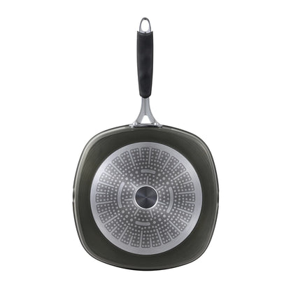 Sarten Grill 28Cm Aluminio Forjado Midnight - Bergner