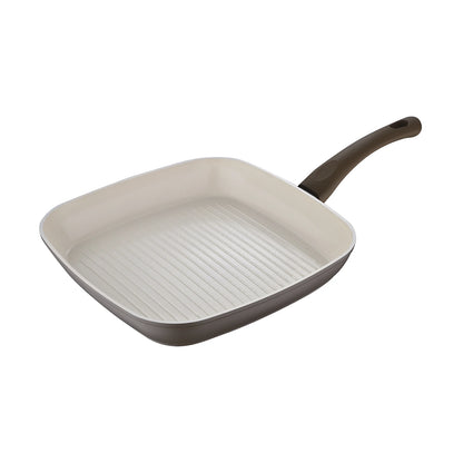 Sarten Grill 28x28Cm Aluminio Forjado Natur - San Ignacio