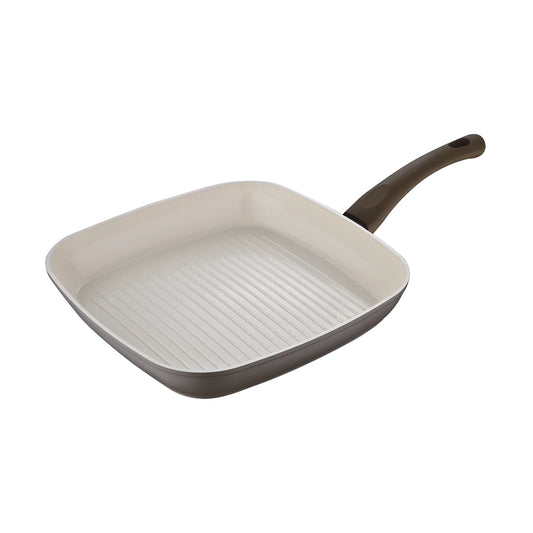 Sarten Grill 28x28Cm Aluminio Forjado Natur - San Ignacio
