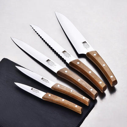 Set de 11 cuchillos + Tijeras + Tacoma Nature - Bergner