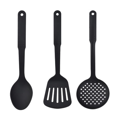 3 Sartenes de Aluminio Prensado Azul Land + 3 utensítlios de cocina - San Ignacio