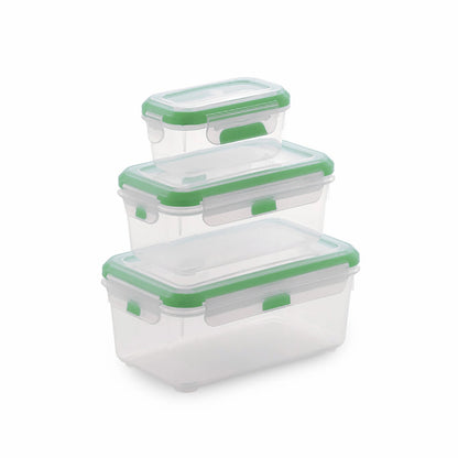 Set 3 Tápers Hermeticos Hermet apto para congelador - San Ignacio