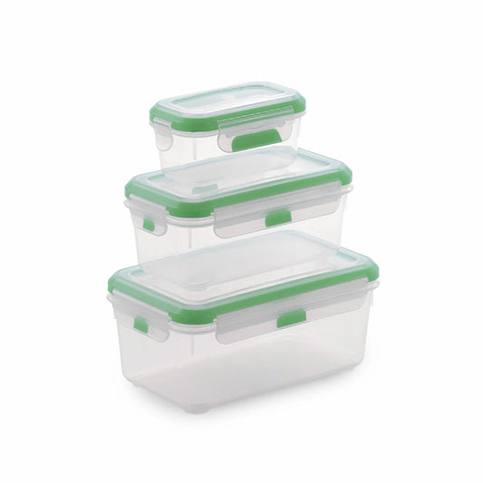 Set 3 Tápers Hermeticos Hermet apto para congelador - San Ignacio