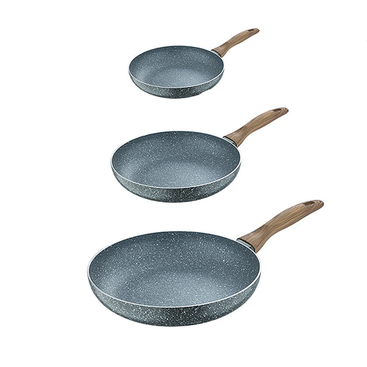 Juego de 3 Sartenes Aluminio Prensado Oak - San Ignacio