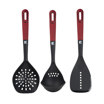 Set 3 Utensilios de Cocina Maroon - Bergner