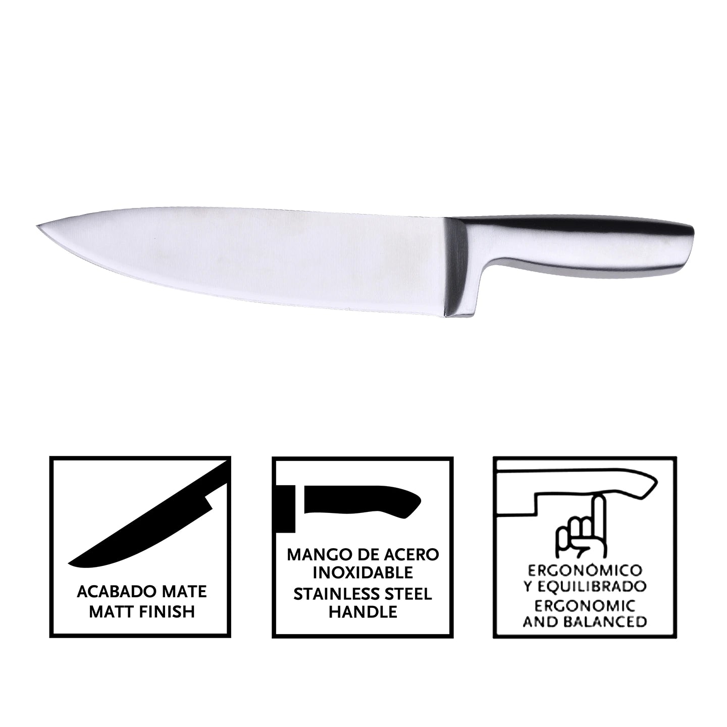 Set de 4 Cuchillos de Acero Inoxidable Smart - MasterPRO