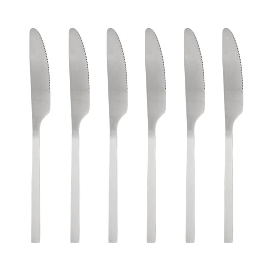 Set de 6 Cuchillos Acero Inoxidable Pau Matt - Bergner