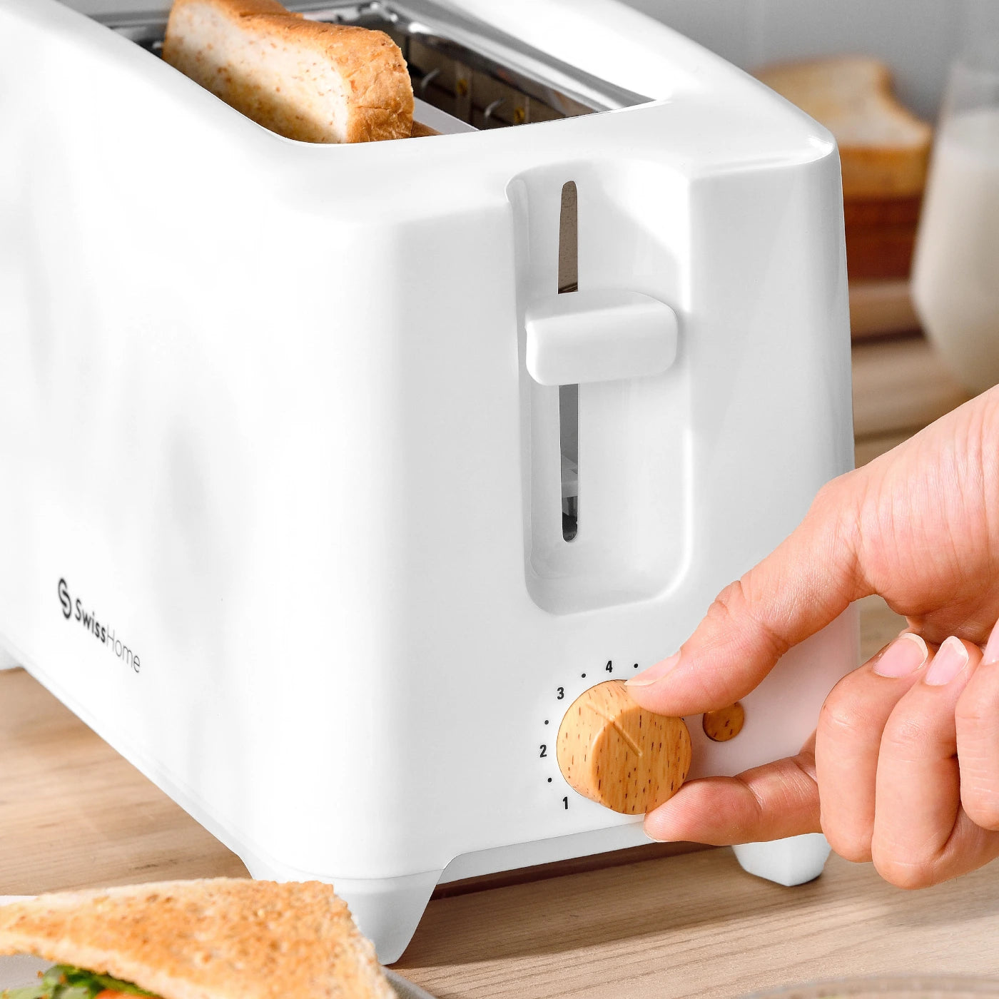 Tostadora 2 Rebanadas 750W con 7 Velocidades Petit Harmony - Swiss Home