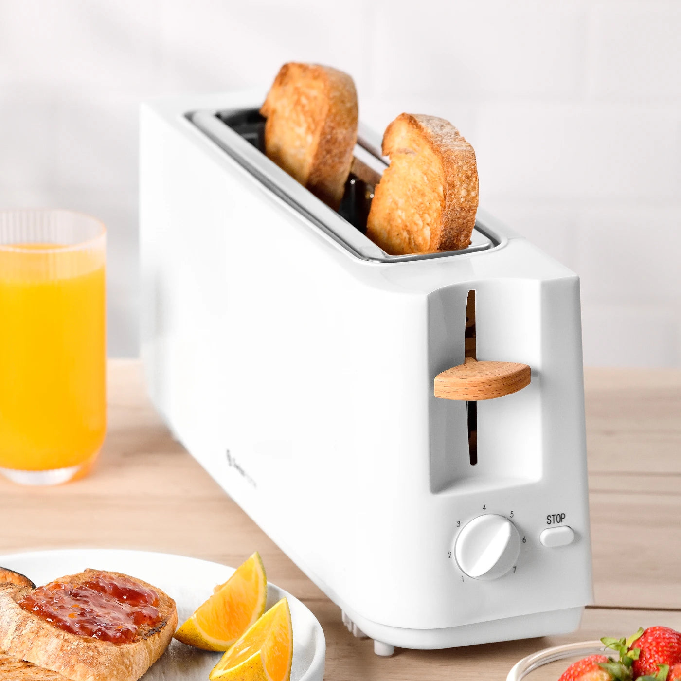 Tostadora Larga 900W con 7 Velocidades Petit Harmony - Swiss Home