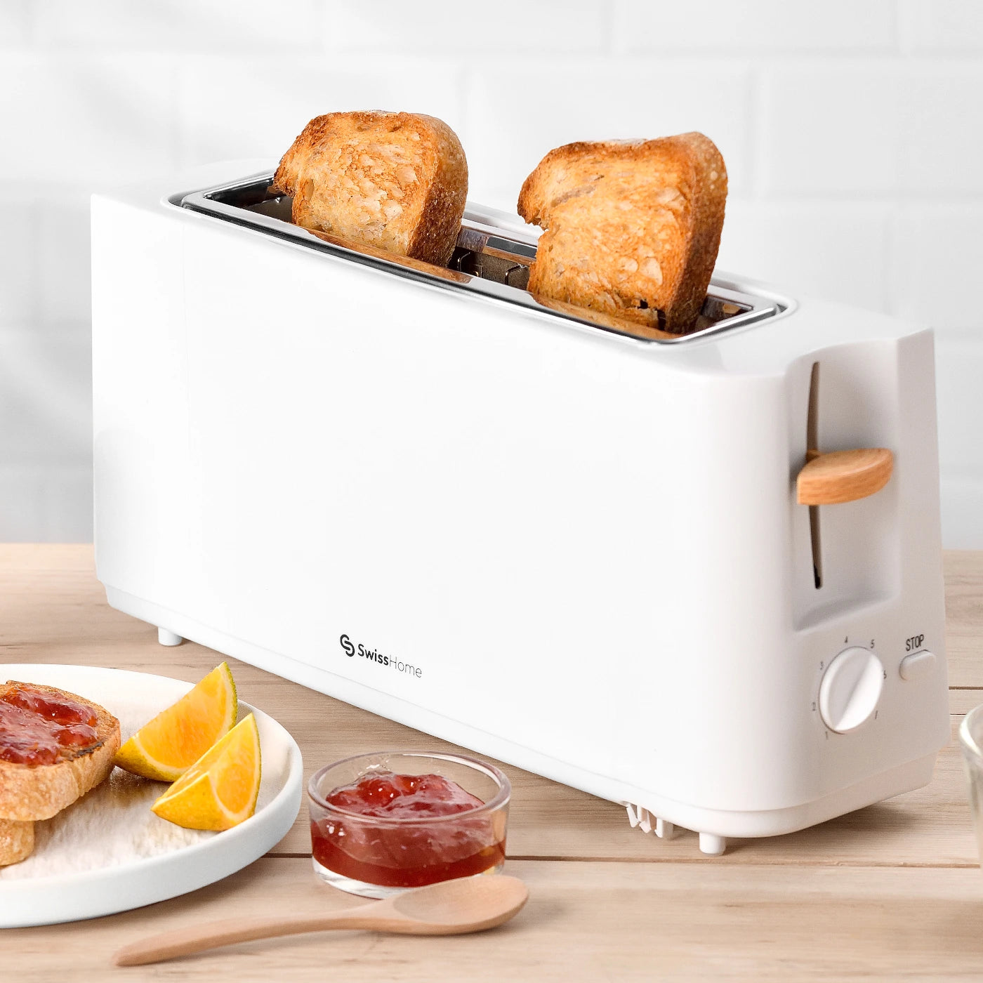 Tostadora Larga 900W con 7 Velocidades Petit Harmony - Swiss Home