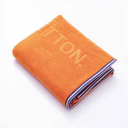 Toalla De Playa 90X160Cm 380Gsm Naranja Picnic - Benetton