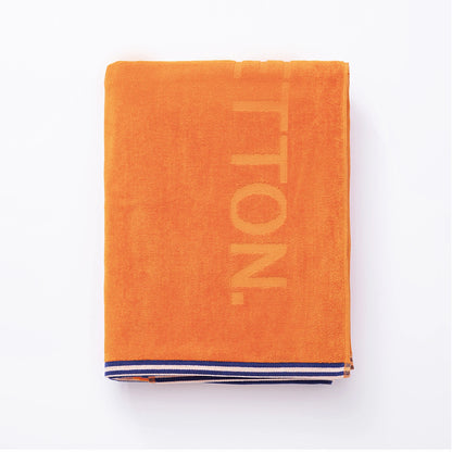 Toalla De Playa 90X160Cm 380Gsm Naranja Picnic - Benetton