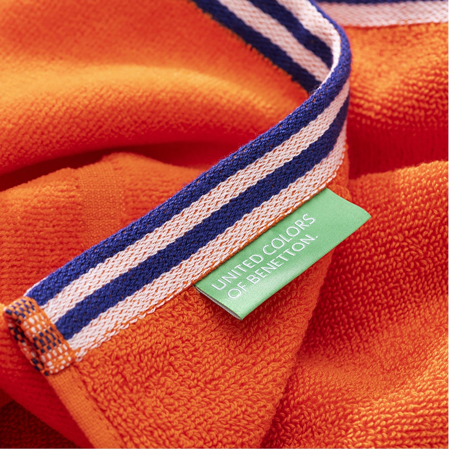 Toalla De Playa 90X160Cm 380Gsm Naranja Picnic - Benetton