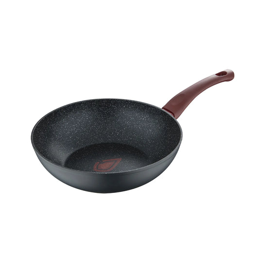 Wok 26Cm Aluminio Forjado Malbec - San Ignacio