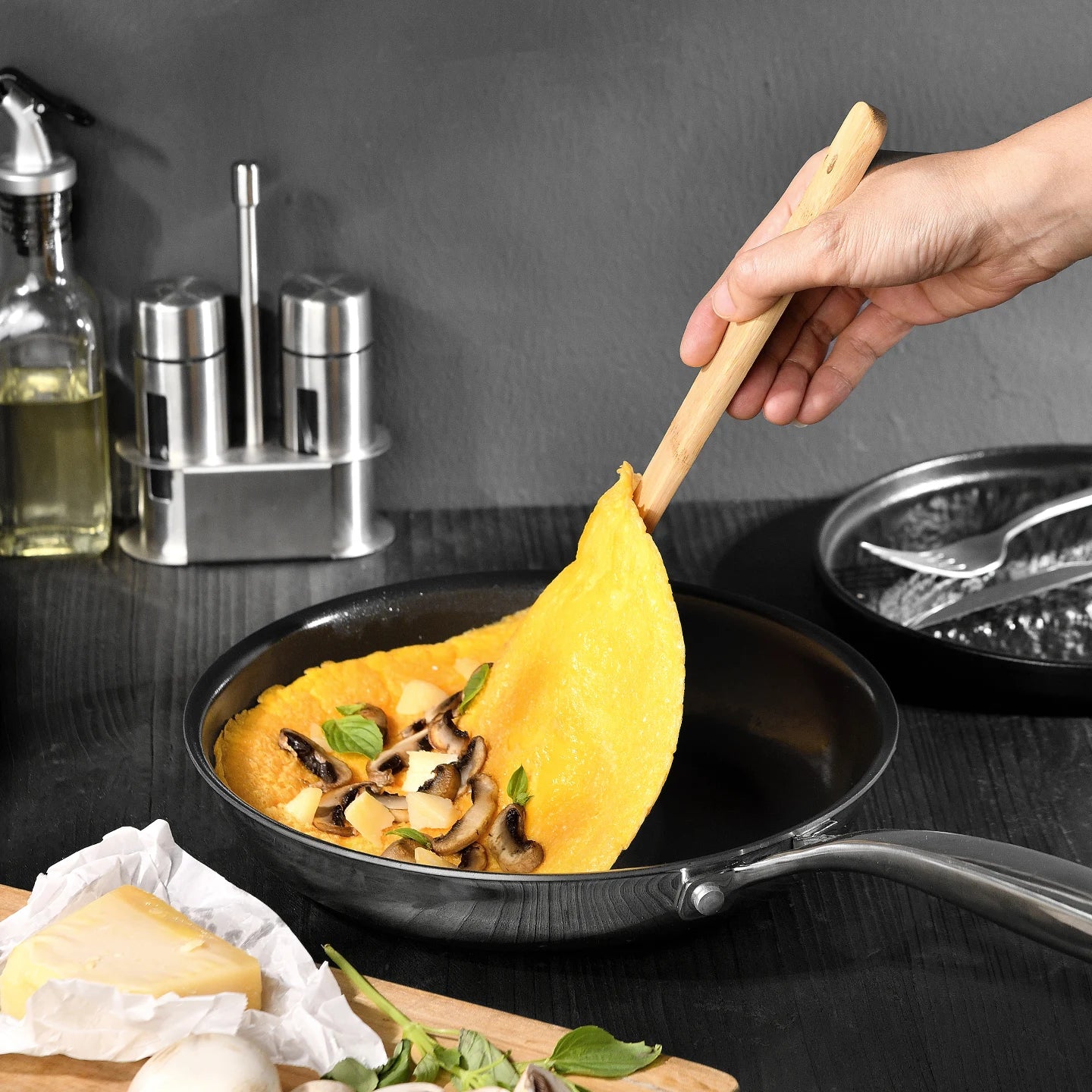 Sartén con revestimiento Ceratech LEGACY - MasterPRO